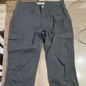 5.11 Apex grey/ black pants, gently used, like new